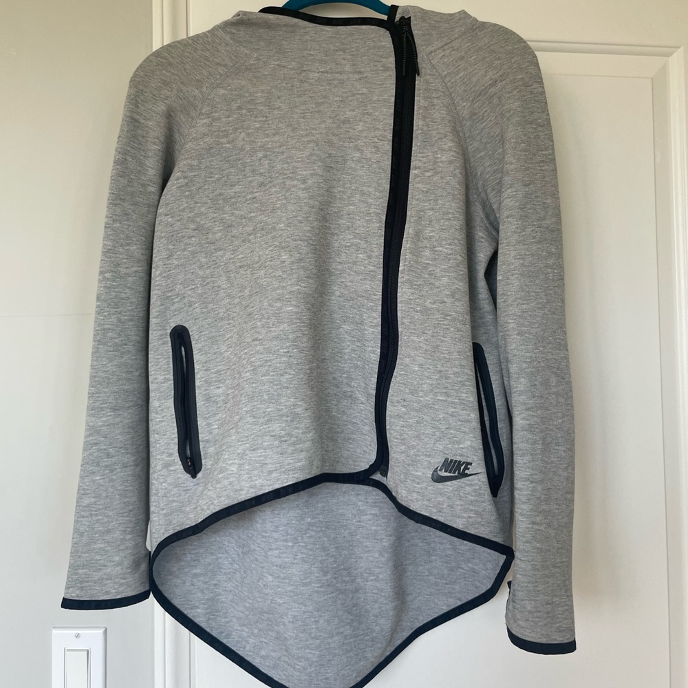 Nike High Low Zip Sweatshirt